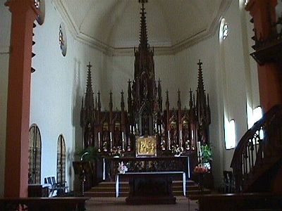 Inside St. Ann's Church