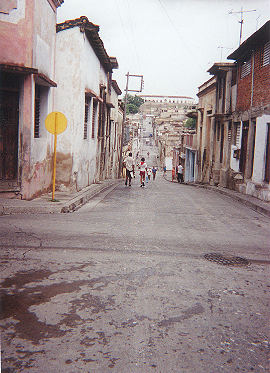 Santiago Street Scene, Cuba
