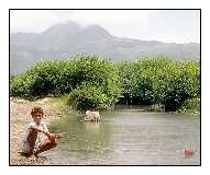 Boy Fishing, Dominican Republic