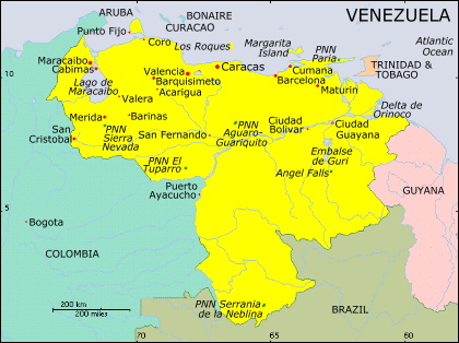 Venezuela - Map