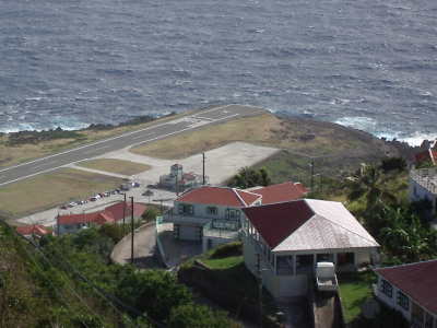 Airport View, Saba