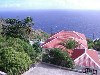 View from Saba Gate House